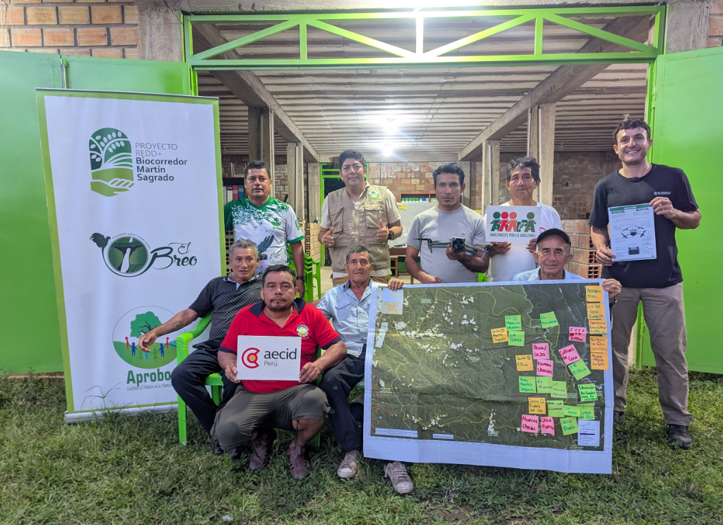 Siete concesiones para conservación fortalecen sus sistemas de vigilancia y control para proteger más de 136 mil hectáreas de bosque en San Martín